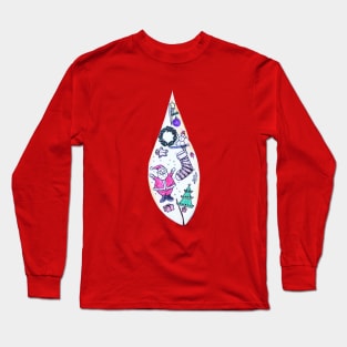 Christmas flame Long Sleeve T-Shirt